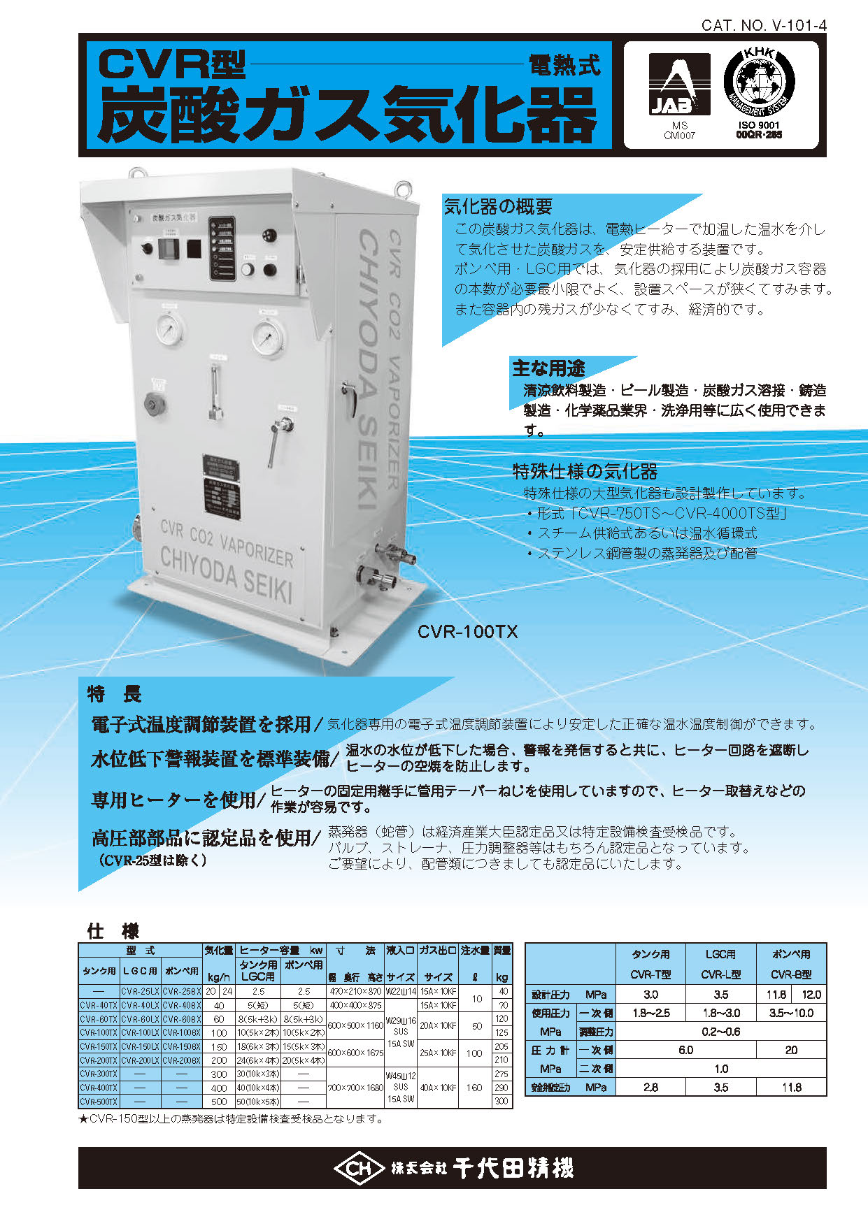 ダウンロード｜株式会社 千代田精機